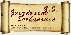 Zvezdoslav Šarkanović vizit kartica